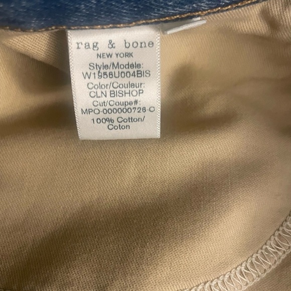 New Rag & Bone Dre Low-Rise Denim Shorts ✨ Size 30 - Picture 10 of 10